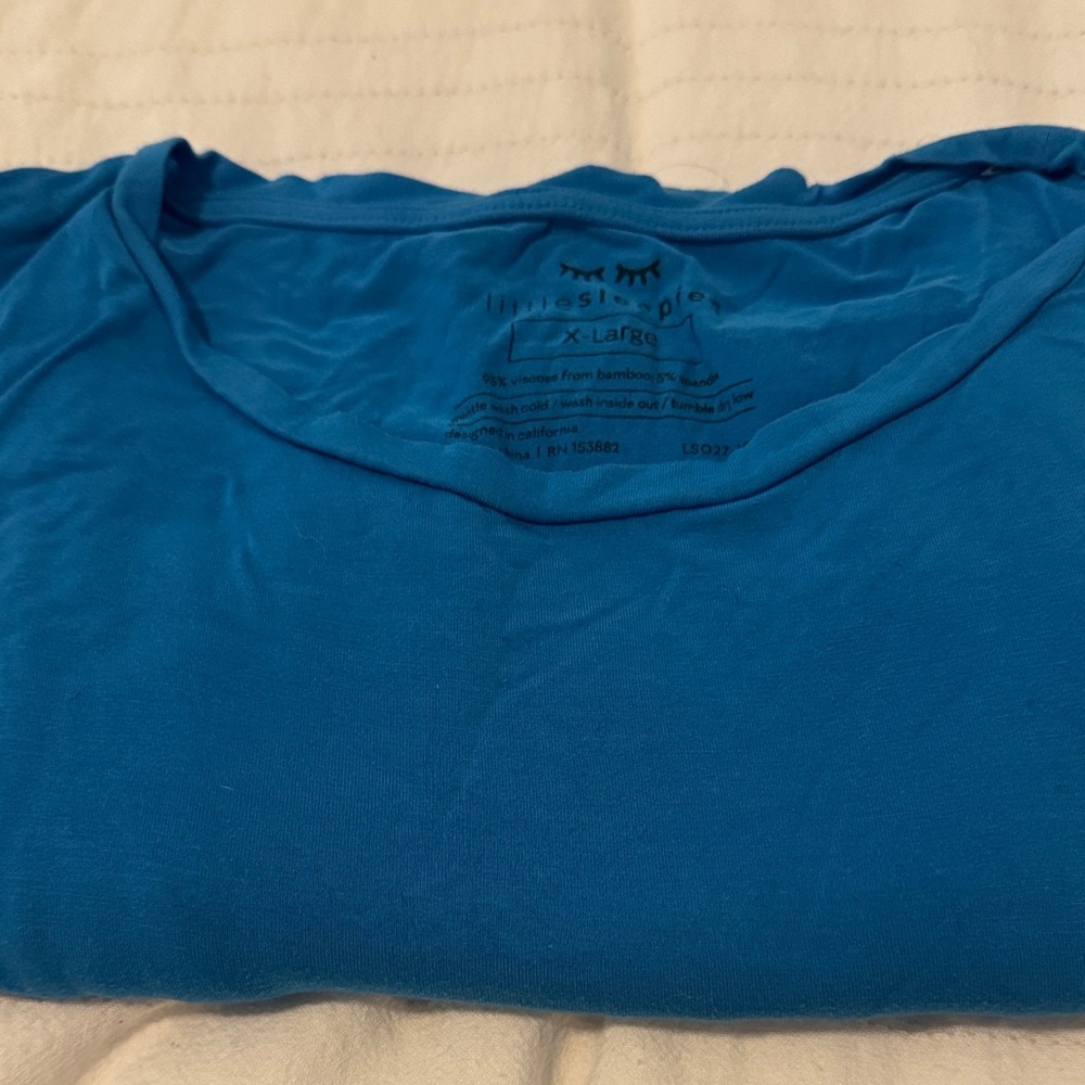Men’s XL Little Sleepies Bamboo PJ Top - Long sleeves